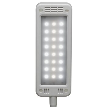 LED stolná lampa MAULpearly, biela, 38 cm, stmievateľné, CCT
