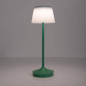 LED stolová lampa Emmi CCT nabíjateľná, zelená