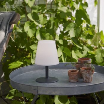 LED stolová lampa Gardenlight Kreta/batéria 26,5cm