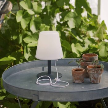 LED stolová lampa Gardenlight Kreta/batéria 26,5cm