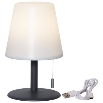 LED stolová lampa Gardenlight Kreta/batéria 26,5cm