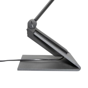 LED stolová lampa MAULsolaris, antracitová, výška 64 cm