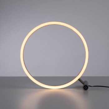 LED stolová lampa Ritus, hliník