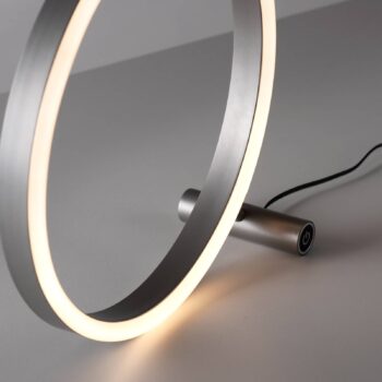 LED stolová lampa Ritus, hliník