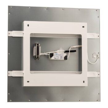 LED stropná lampa Salobrena-M 59,5x59,5 cm snímač