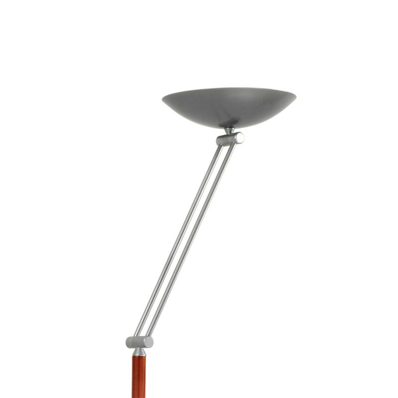 LED stropná podložka Lib V, výškovo nastaviteľná, strieborná LED stropná podložka Lib V, výškovo nastaviteľná, strieborná