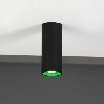LED stropné bodové svetlá Stag, CCT a RGBW, čierna