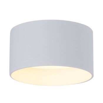 LED stropné bodové svetlá Trimes, Ø 14 cm, biele, CCT, stmievateľné