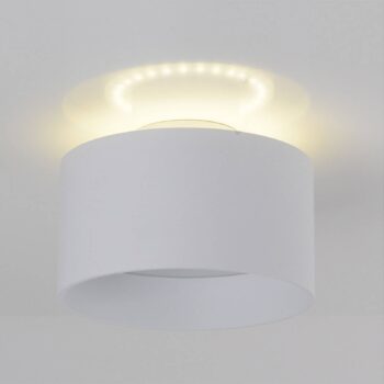 LED stropné bodové svetlá Trimes, Ø 14 cm, biele, CCT, stmievateľné