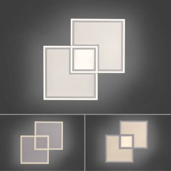 LED stropné svetlo Lemovanie CCT, 67,5 x 67,5 cm