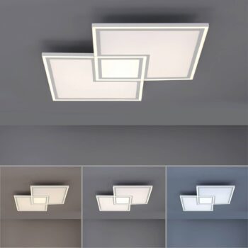 LED stropné svetlo Lemovanie CCT, 67,5 x 67,5 cm