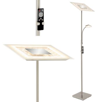 LED stropné svietidlo 1341-022 nikel stmievateľné CCT 24W