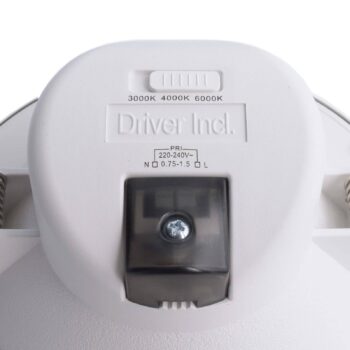 LED stropné svietidlo Acrux, Ø 17 cm, strieborný mat, CCT