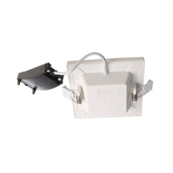 LED stropné svietidlo Alya biele 12x12cm 2700 K