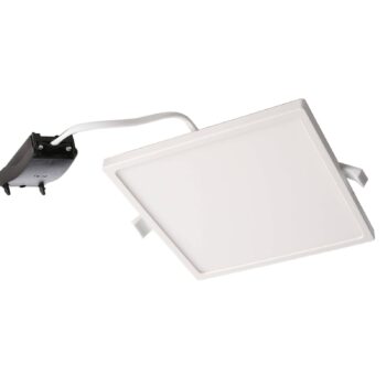 LED stropné svietidlo Alya biele 18x18cm 2 700 K