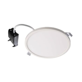LED stropné svietidlo Alya, biele Ø 18 cm 2 700 K