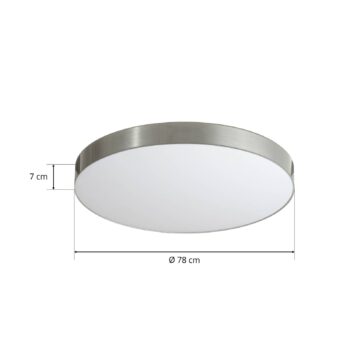 LED stropné svietidlo Aurelia, stmievateľné