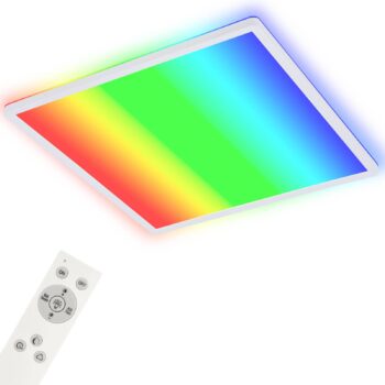 LED stropné svietidlo B smart RGBW stmievateľné biele 42x42cm