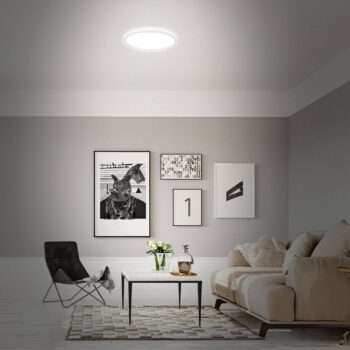 LED stropné svietidlo B smart RGBW stmievateľné biele Ø 42 cm