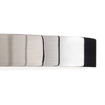 LED stropné svietidlo Bully, chróm, Ø 24 cm