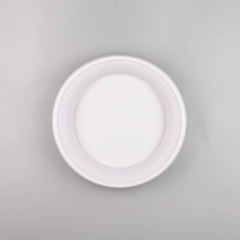 LED stropné svietidlo Cardona, Ø 46,5 cm, matná biela, kov, CCT