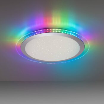 LED stropné svietidlo Cyba Stars CCT RGB-Sidelight