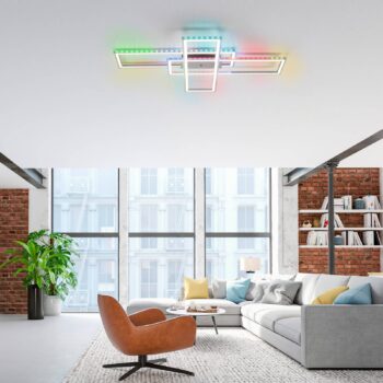 LED stropné svietidlo Felix60, 105x71cm