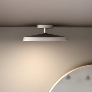 LED stropné svietidlo Kaito 2 Pro, Ø 30 cm, biele, rozstupy