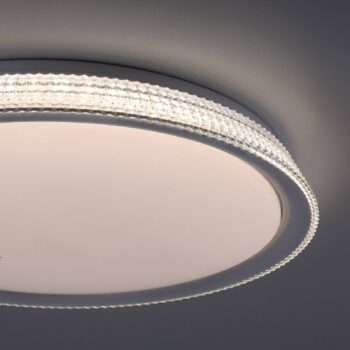 LED stropné svietidlo Kari, stmievateľné Switchmo, Ø 51cm