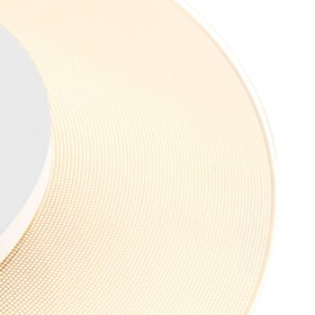 LED stropné svietidlo Lido, biele, Ø 36 cm