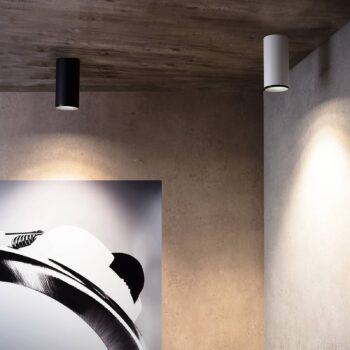 LED stropné svietidlo Lucea 15 W čierne
