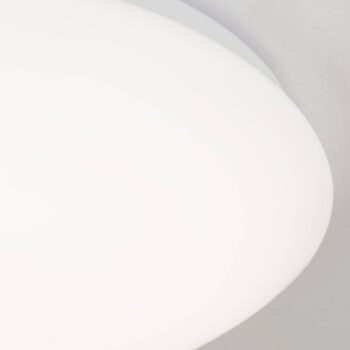 LED stropné svietidlo Nedo zakrivené, Ø 28,5 cm