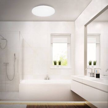LED stropné svietidlo Puzdro do kúpeľne IP44 3 000K Ø 40 cm