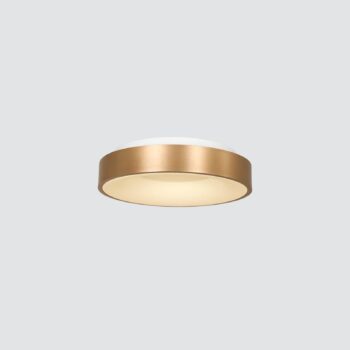 LED stropné svietidlo Ringlede 2 700 K Ø 30 cm zlaté