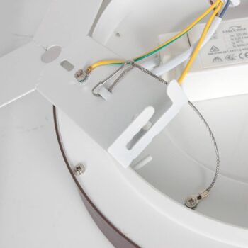 LED stropné svietidlo Ringlede 2 700 K Ø 38 cm čierne