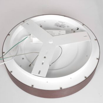 LED stropné svietidlo Ringlede 2 700 K Ø 38 cm čierne