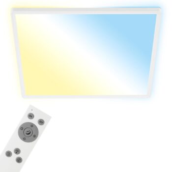 LED stropné svietidlo Slim S stmievateľné CCT biele 42x42cm