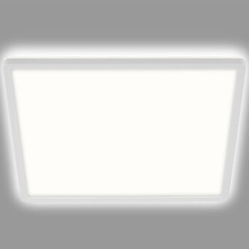 LED stropné svietidlo Slim, hranaté 29,3 x 29,3 cm