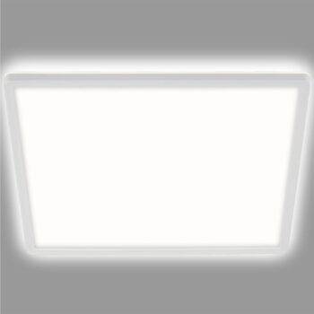 LED stropné svietidlo Slim, hranaté 42 x 42 cm
