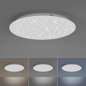 LED stropné svietidlo Sparkle CCT dim white Ø 48cm