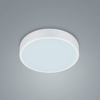LED stropné svietidlo Waco, CCT, Ø 31 cm, matná biela