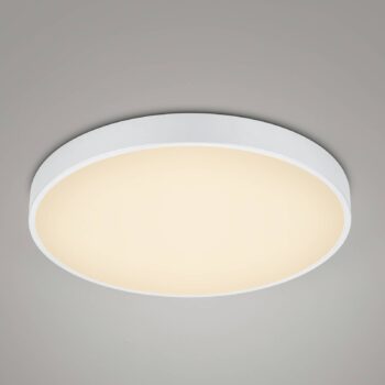 LED stropné svietidlo Waco, CCT, Ø 49,5 cm, matná biela