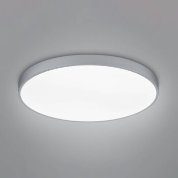 LED stropné svietidlo Waco, CCT, Ø 75 cm, titán