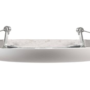 LED stropné svietidlo Zaurak, biele, kruhové Ø 22 cm
