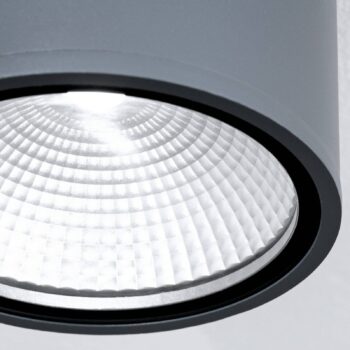 LED stropný reflektor Sputnik IP65 Ø 14,5 cm