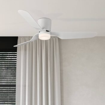 LED stropný ventilátor Brisa, diaľkové ovládanie, 3 000 K