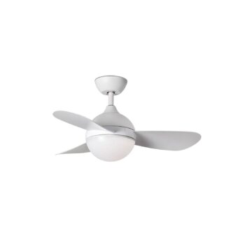 LED stropný ventilátor Hvar, CCT, stmievateľný
