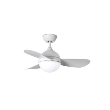 LED stropný ventilátor Hvar, CCT, stmievateľný