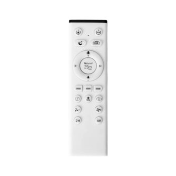 LED stropný ventilátor s osvetlením Arioso, tichý, Ø 54 cm, CCT
