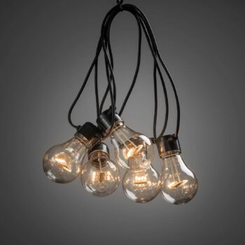 LED svetelná reťaz pivná záhrada základná sada, jantárová